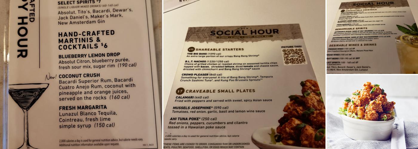 Bonefish Grill Menu