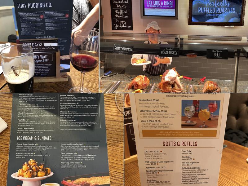 Toby Carvery Caversham Bridge Menu
