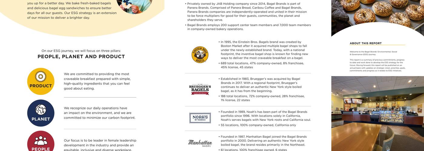 Einstein Bros. Bagels Menu