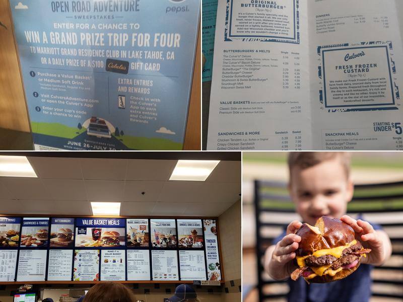 Culver’s Menu