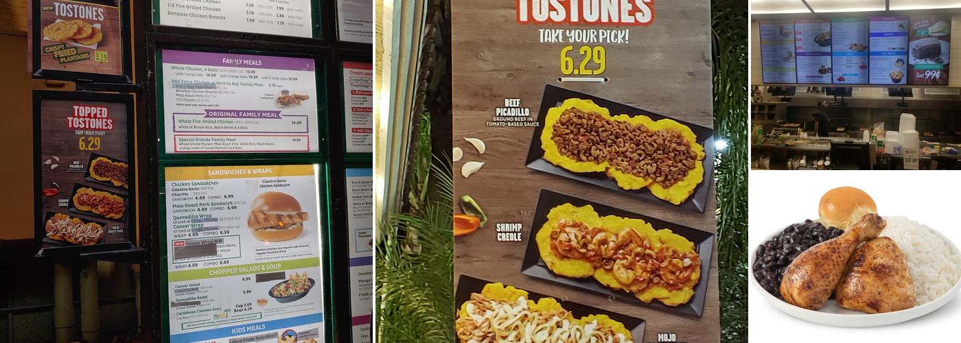 Pollo Tropical Menu