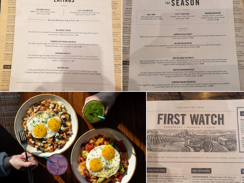 First Watch Menu