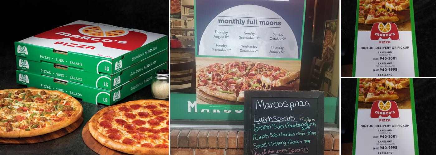 Marco's Pizza Menu