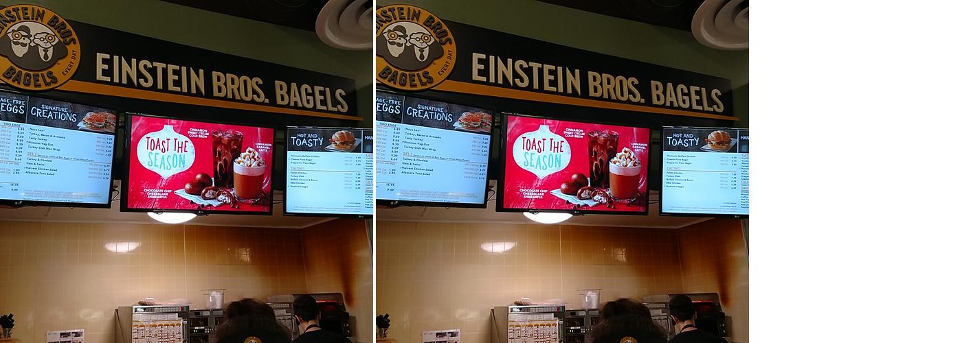 Einstein Bros. Bagels Menu