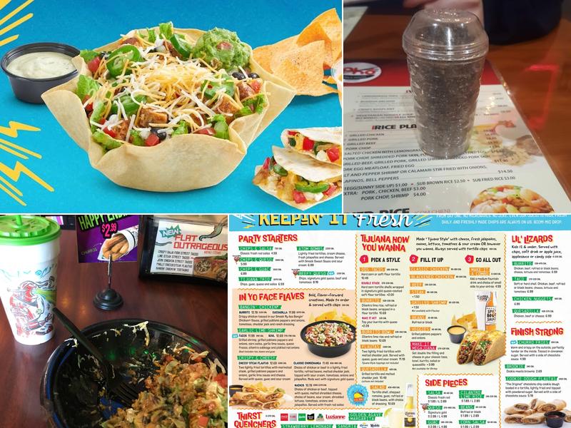 Tijuana Flats Menu