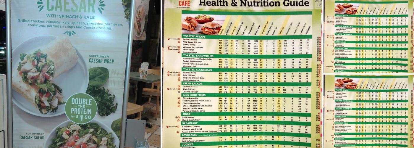 Tropical Smoothie Cafe Menu