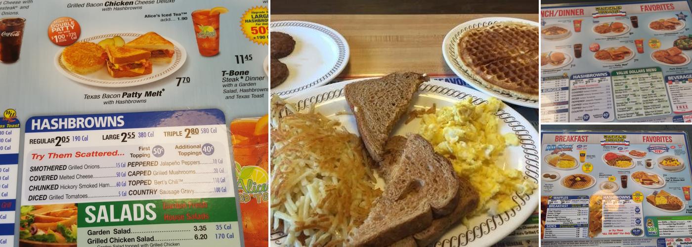 Waffle House Menu