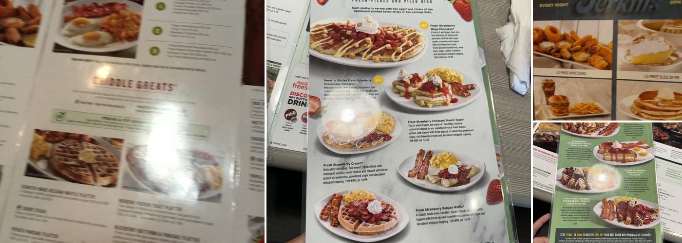 Perkins American Food Co. Menu