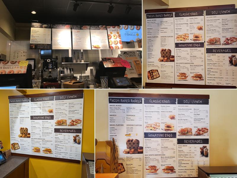 Einstein Bros. Bagels Menu