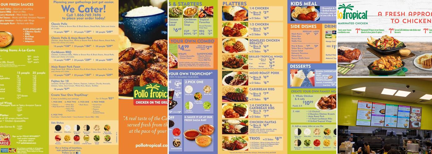 Pollo Tropical Menu