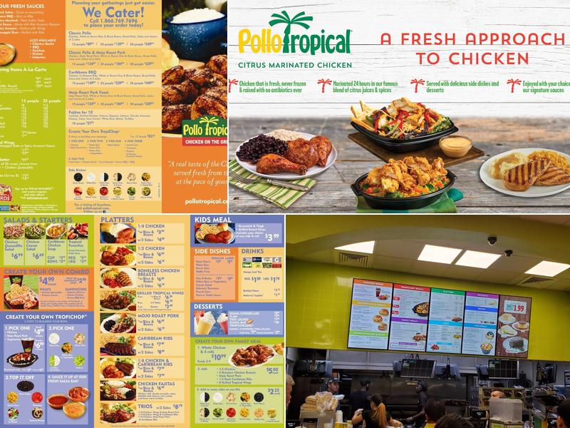 Pollo Tropical Menu