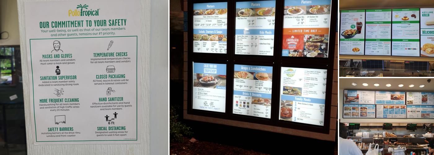 Pollo Tropical Menu