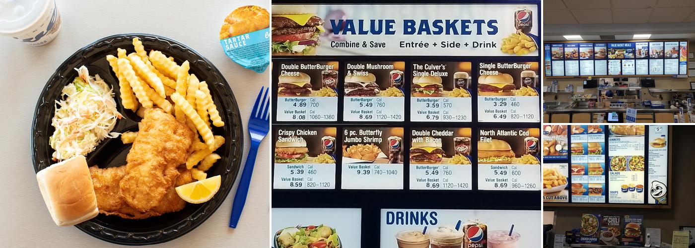 Culver’s Menu