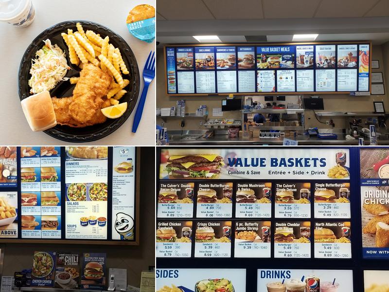 Culver’s Menu