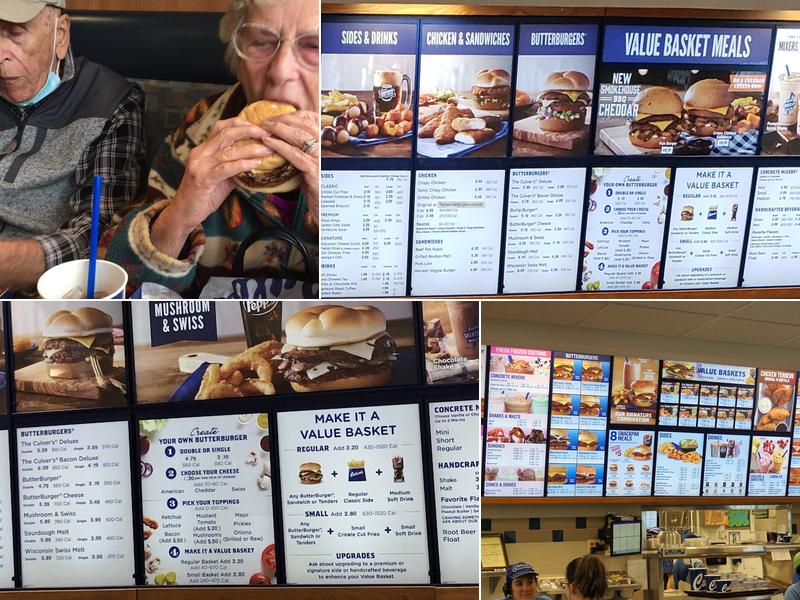 Culver’s Menu