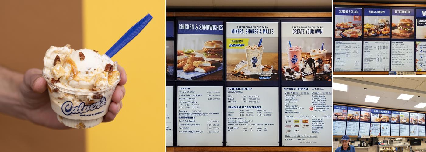 Culver’s Menu