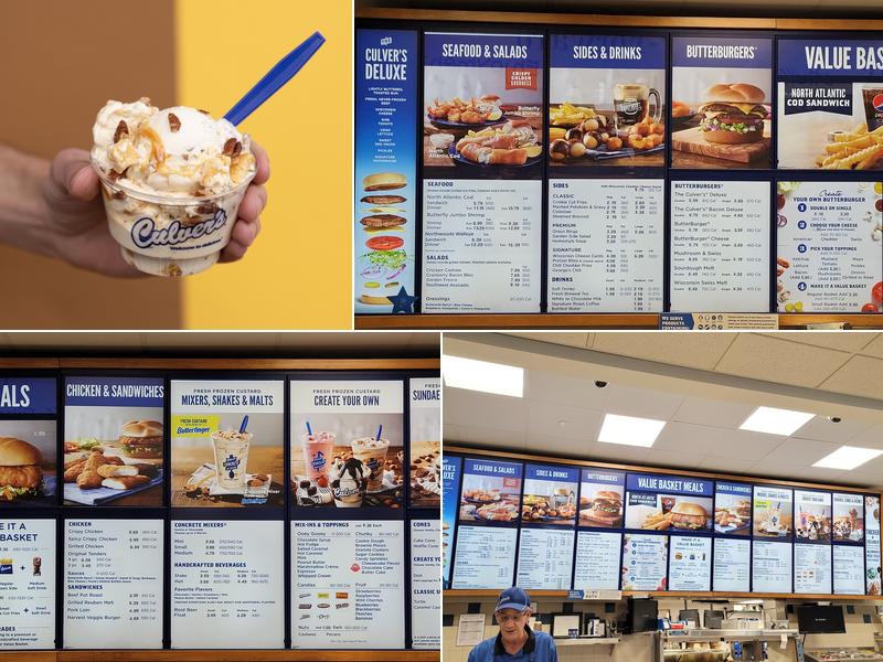 Culver’s Menu