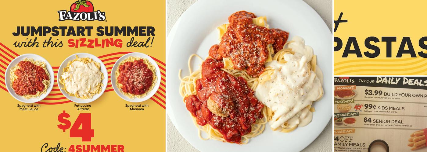 Fazoli's Menu