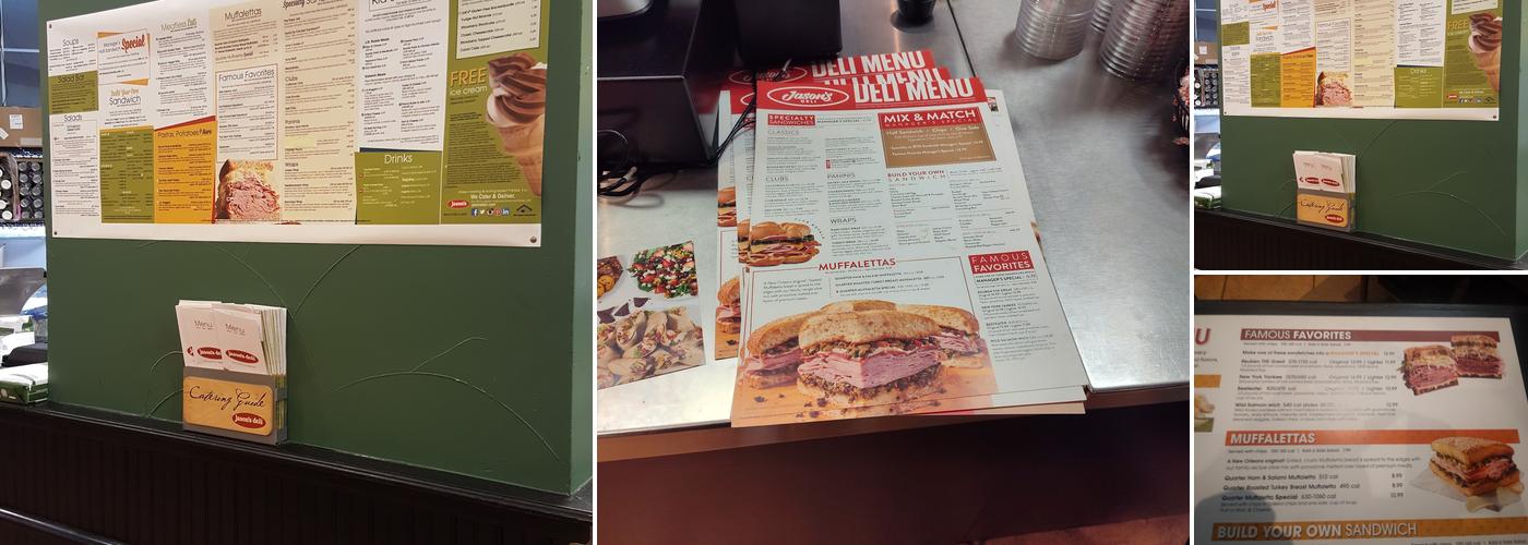 Jason's Deli Menu
