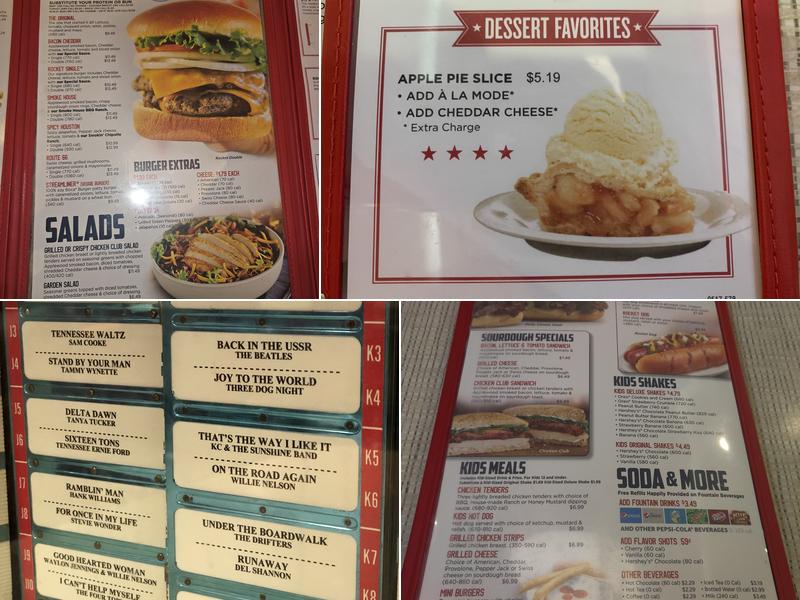 Johnny Rockets Menu