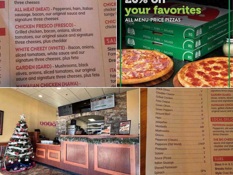 Marco's Pizza Menu