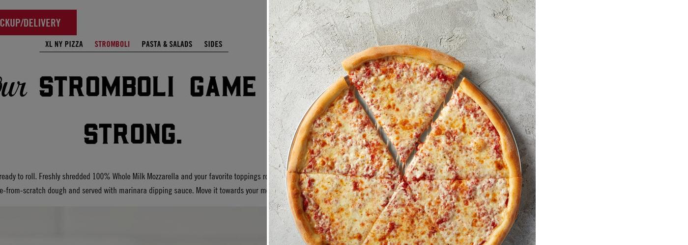 Sbarro Menu