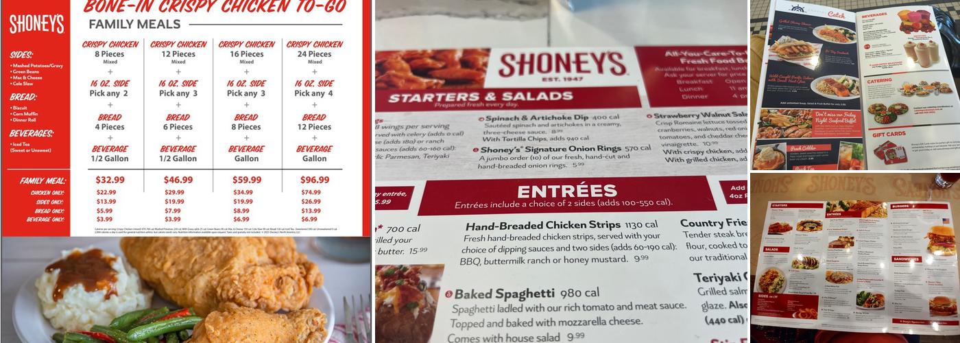 Shoney's Menu