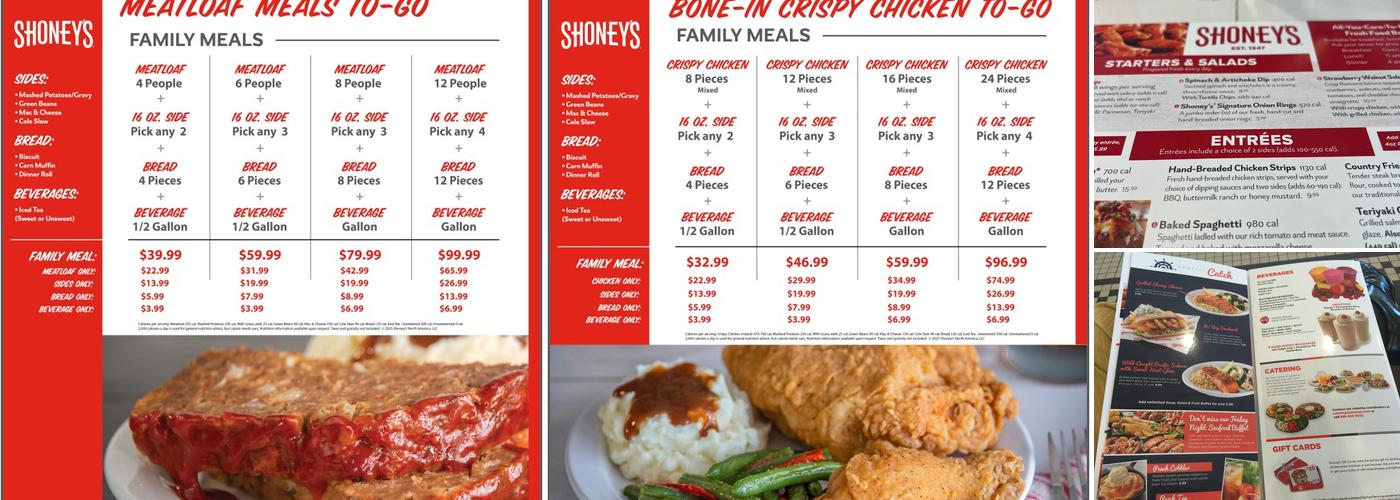 Shoney's Menu