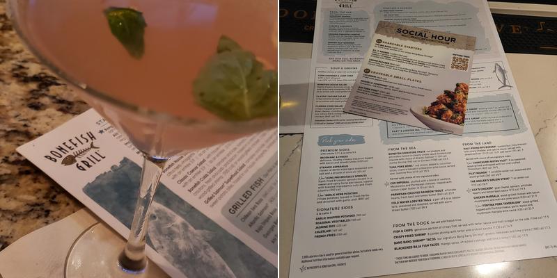 Bonefish Grill Menu
