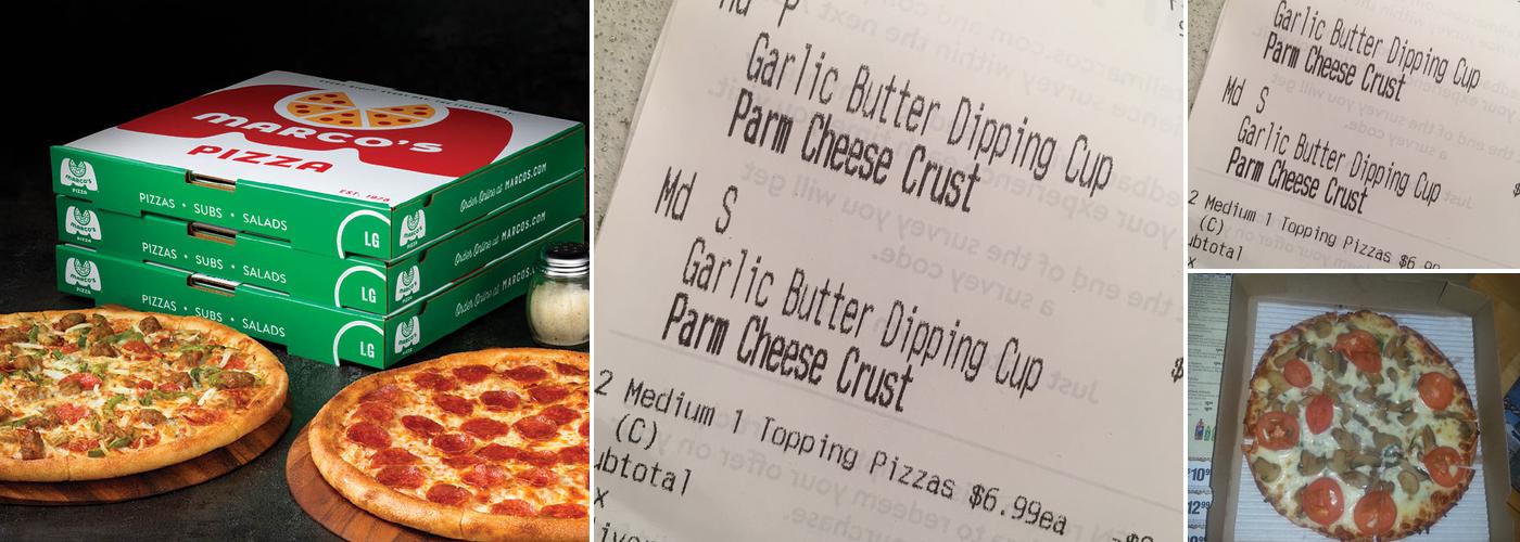 Marco's Pizza Menu