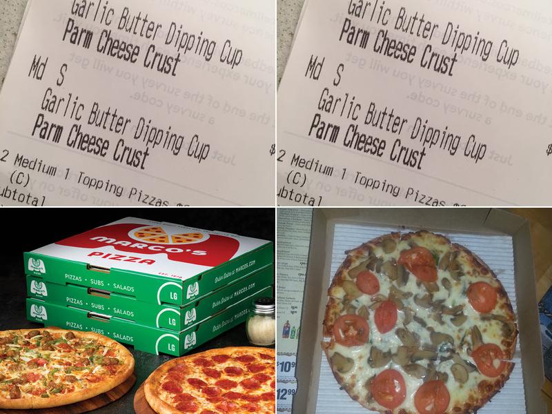 Marco's Pizza Menu
