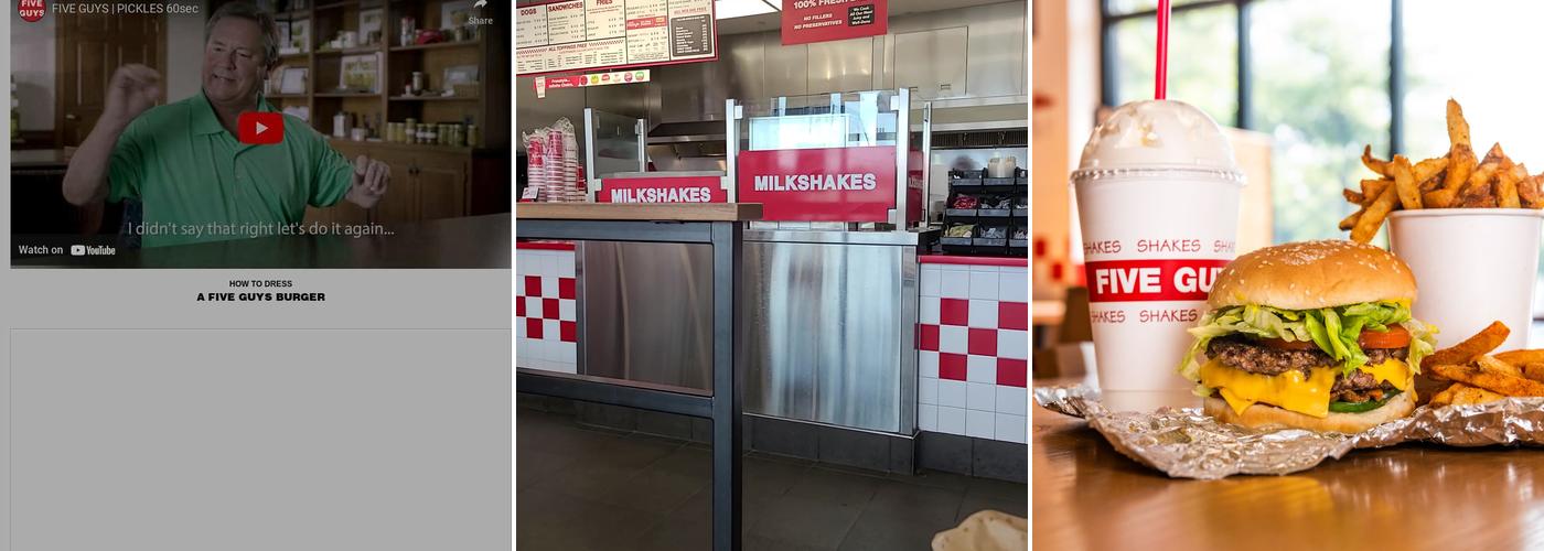 Five Guys Menu