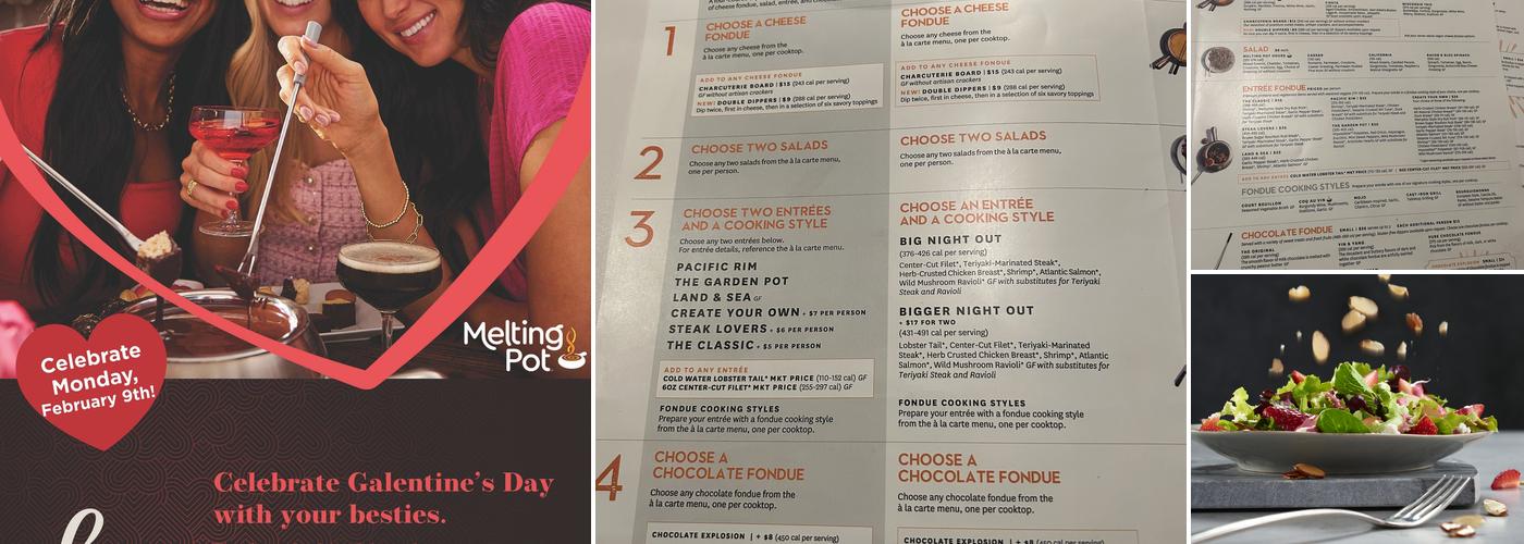 The Melting Pot Menu