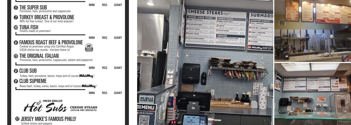 Jersey Mike's Subs Menu