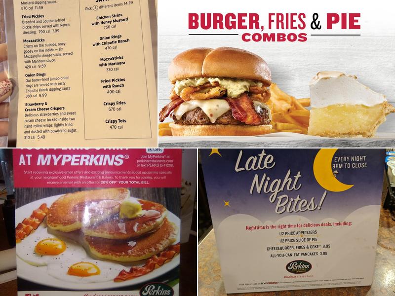 Perkins Restaurant & Bakery Menu