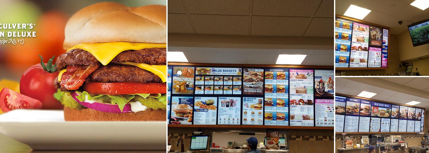Culver’s Menu