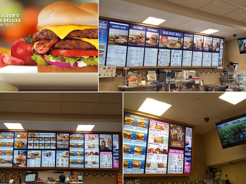 Culver’s Menu