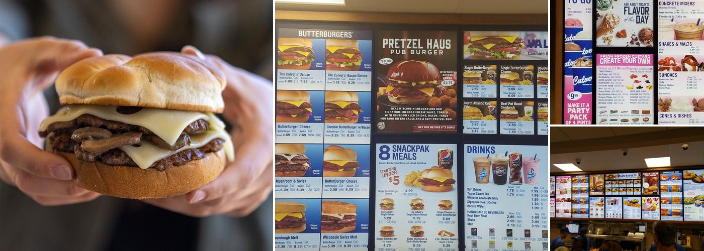 Culver’s Menu