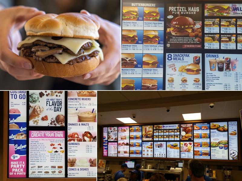 Culver’s Menu