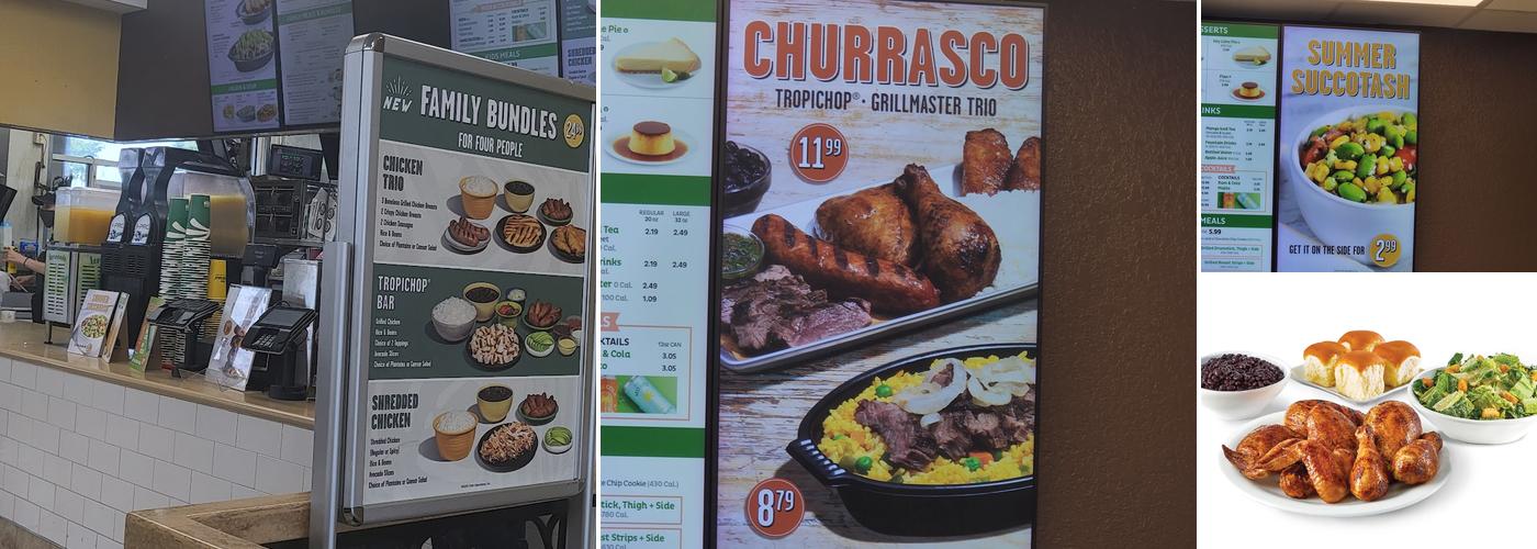 Pollo Tropical Menu