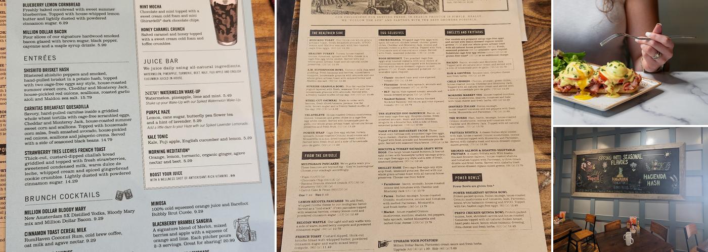 First Watch Menu