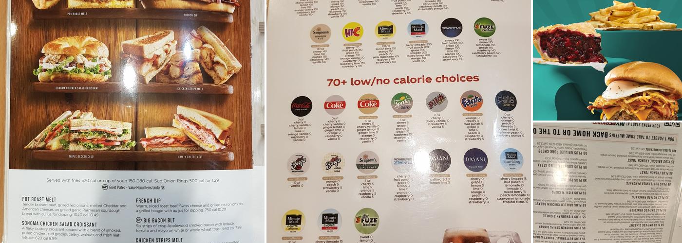 Perkins American Food Co. Menu