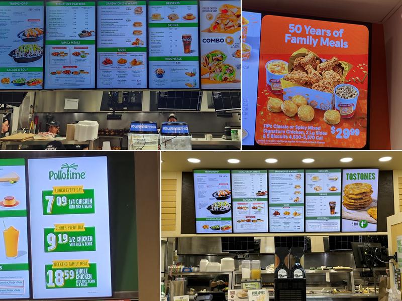 Pollo Tropical Menu