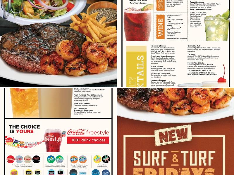 Beef 'O' Brady's Menu