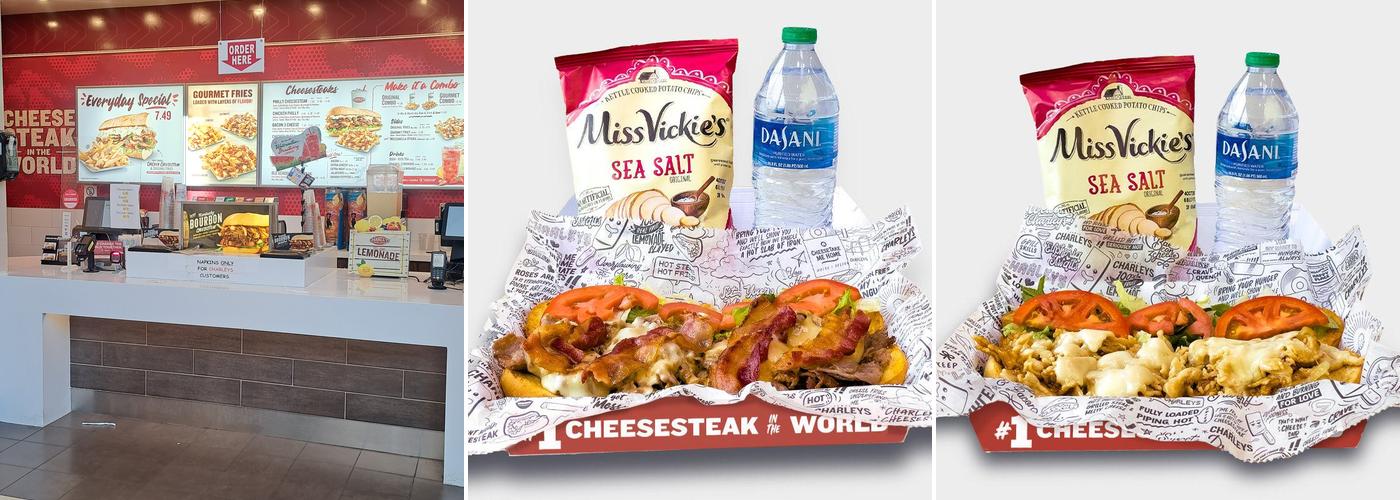 Charleys Cheesesteaks Menu