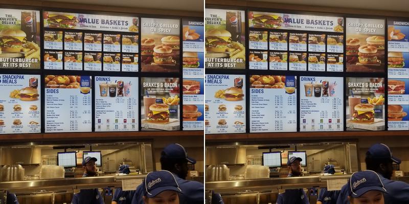Culver’s Menu