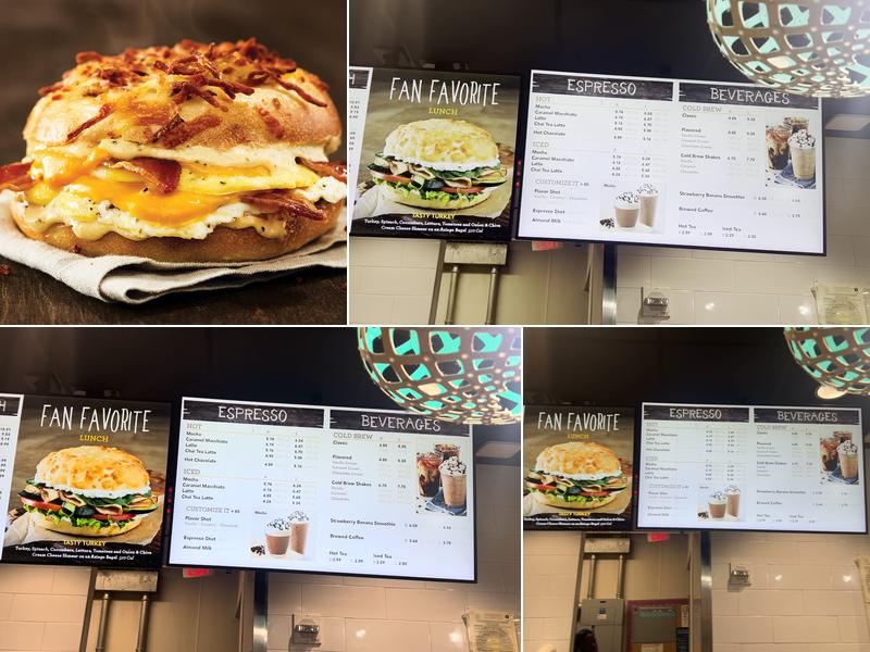 Einstein Bros. Bagels Menu