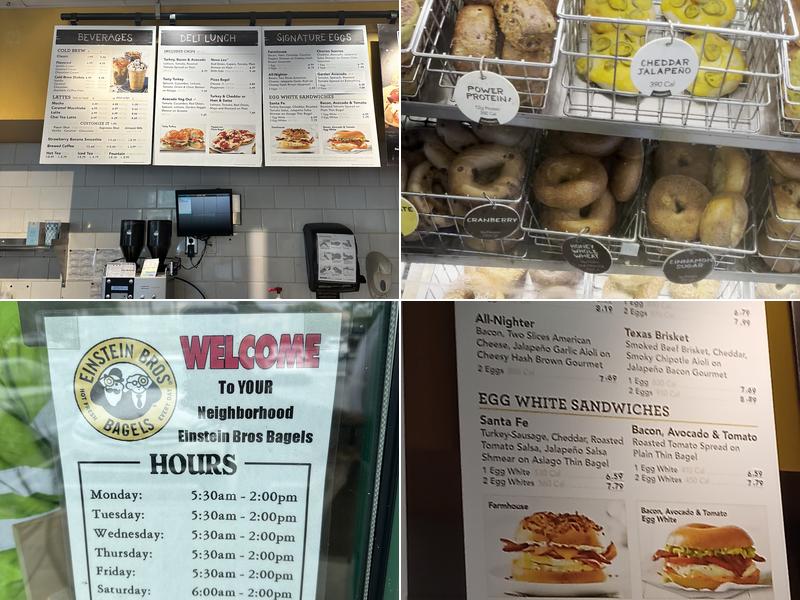 Einstein Bros. Bagels Menu