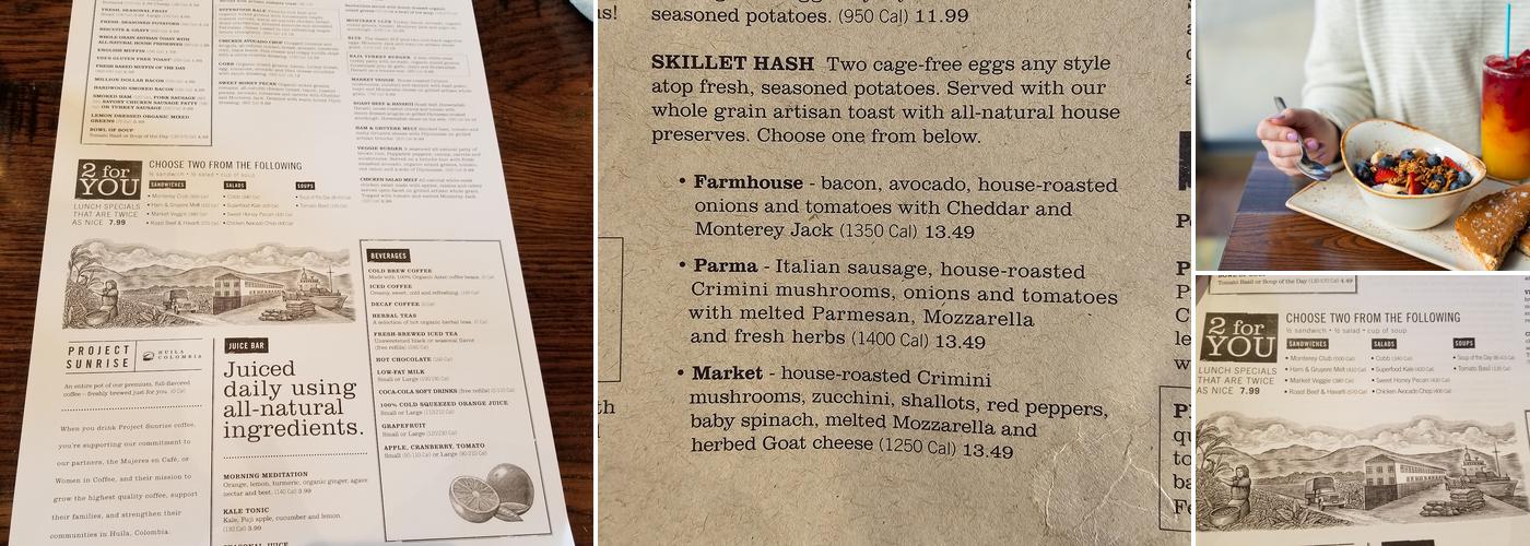 First Watch Menu