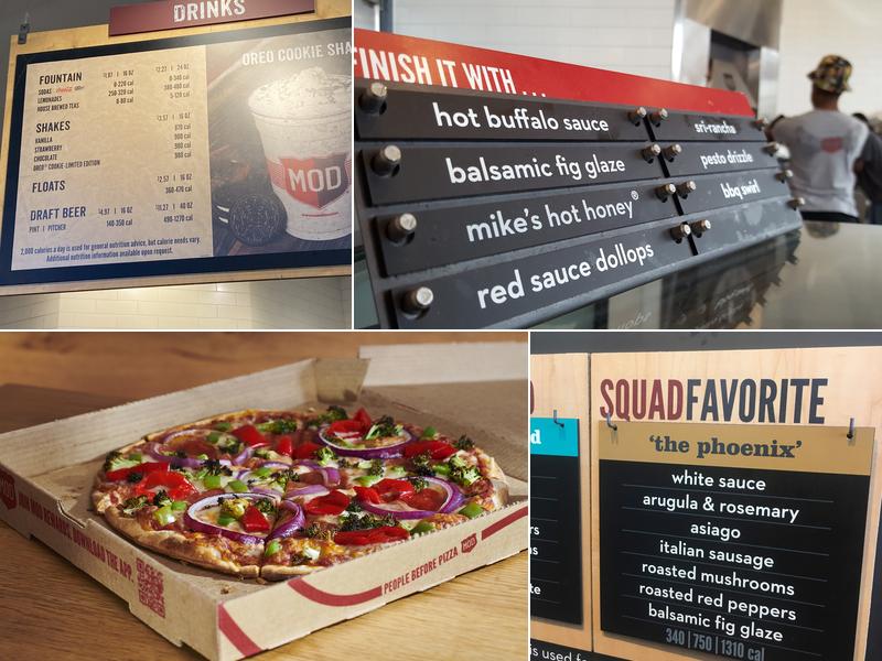 MOD Pizza Menu